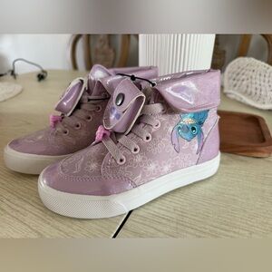 Kids Stitch Light Purple Character Sneakers